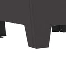 vidaXL Tűzrakó Fekete 50 x 50 x 38 cm Acél