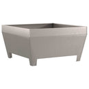 vidaXL Tűzrakó Barna 80 x 80 x 43 cm Acél