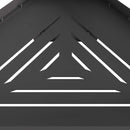 vidaXL Tűzrakó Fekete 50 x 43 x 52 cm Acél