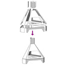 vidaXL Tűzrakó Fekete 50 x 43 x 52 cm Acél