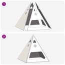 vidaXL Tűzrakó Fekete 50 x 50 x 51 cm Acél