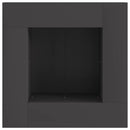 vidaXL Tűzrakó Fekete 60 x 60 x 30 cm Acél