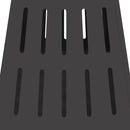 vidaXL Tűzrakó Fekete 50 x 50 x 70 cm Hidegen hengerelt acél