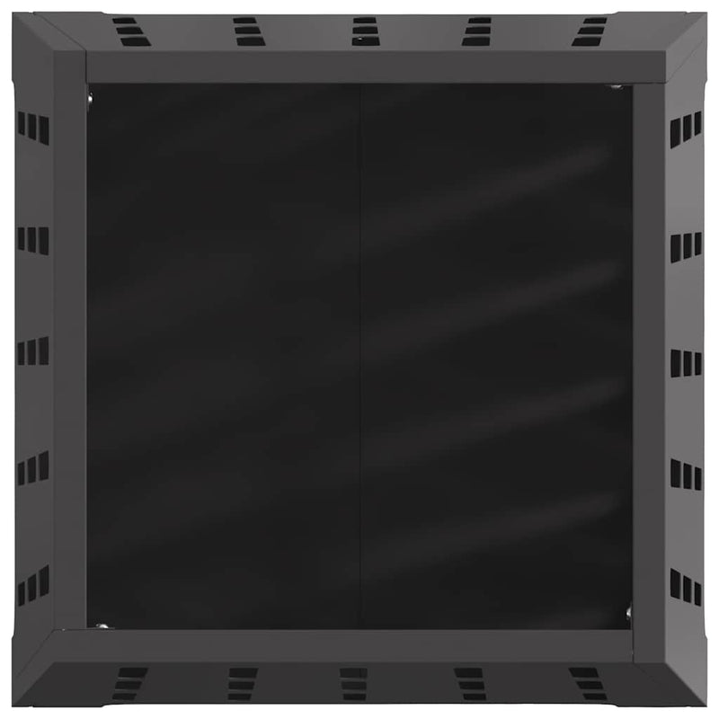 vidaXL Tűzrakó Fekete 50 x 50 x 70 cm Hidegen hengerelt acél