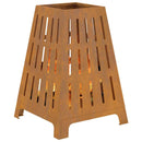 vidaXL Tűzrakó Barna 50 x 50 x 70 cm időjárásálló acél