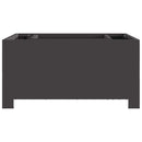 vidaXL Tűzrakó Fekete 60 x 60 x 30 cm Acél