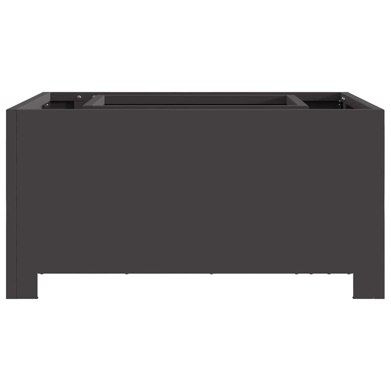 vidaXL Tűzrakó Fekete 60 x 60 x 30 cm Acél