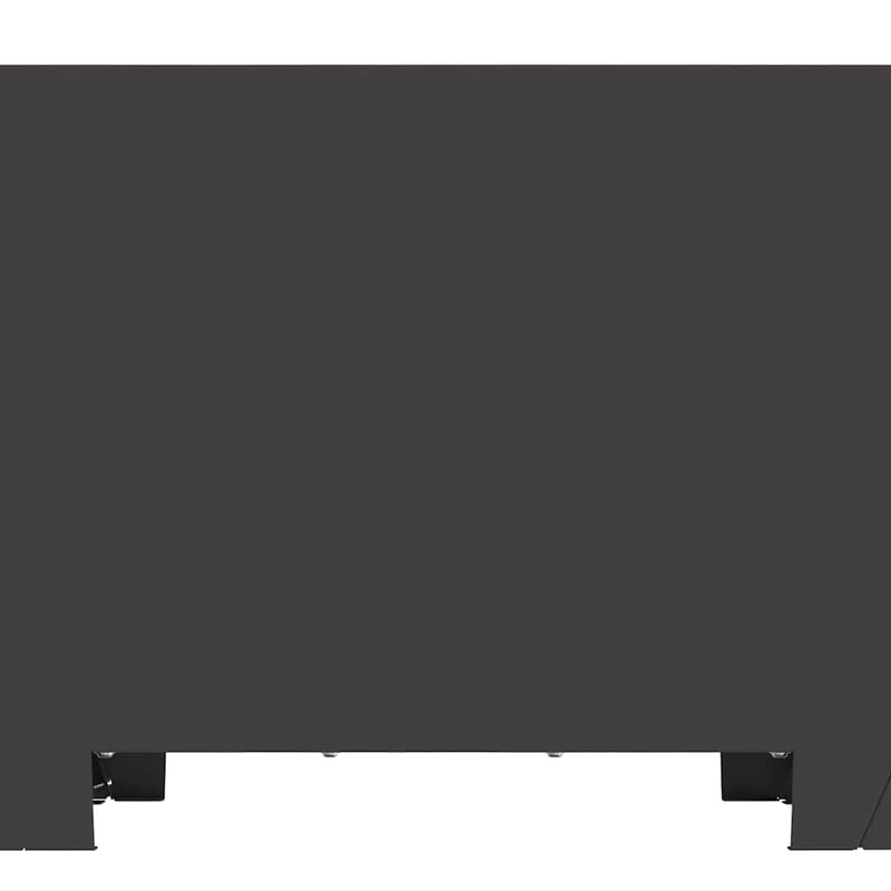 vidaXL Tűzrakó Fekete 60 x 60 x 30 cm Acél