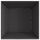 vidaXL Tűzrakó Fekete 60 x 60 x 30 cm Acél