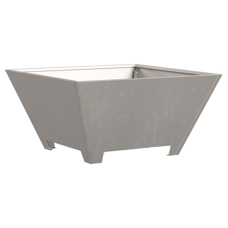 vidaXL Tűzrakó Barna 60 x 60 x 30 cm Acél