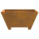 vidaXL Tűzrakó Barna 60 x 60 x 30 cm Acél