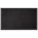 vidaXL Tűzrakó Fekete 50 x 30 x 40 cm Acél