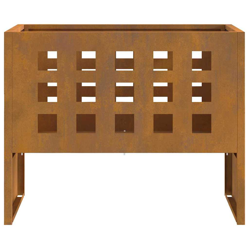 vidaXL Tűzrakó Barna 50 x 30 x 40 cm Acél