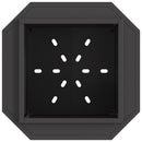 vidaXL Füstmentes Tűzhely Fekete 48 x 48 x 51 cm Acél