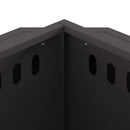 vidaXL Füstmentes Tűzhely Fekete 38 x 38 x 51 cm Acél