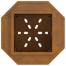 vidaXL Füstmentes Tűzhely Barna 38 x 38 x 51 cm Acél