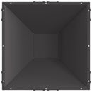 vidaXL Tűzrakó Fekete 50 x 50 x 35 cm Acél