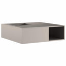 vidaXL Tűzrakó Barna 100 x 100 x 30 cm időjárásálló acél