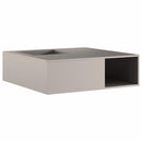 vidaXL Tűzrakó Barna 100 x 100 x 30 cm Időjárásálló acél