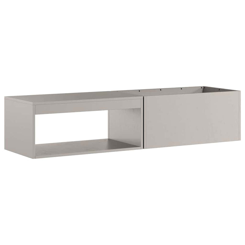 vidaXL Tűzrakó Barna 160 x 45 x 35 cm Acél