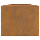 vidaXL Tűzrakó Barna 160 x 45 x 35 cm Acél