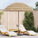 vidaXL Tengerparti napernyő Barna Ø 206 x 209.5 cm Acél