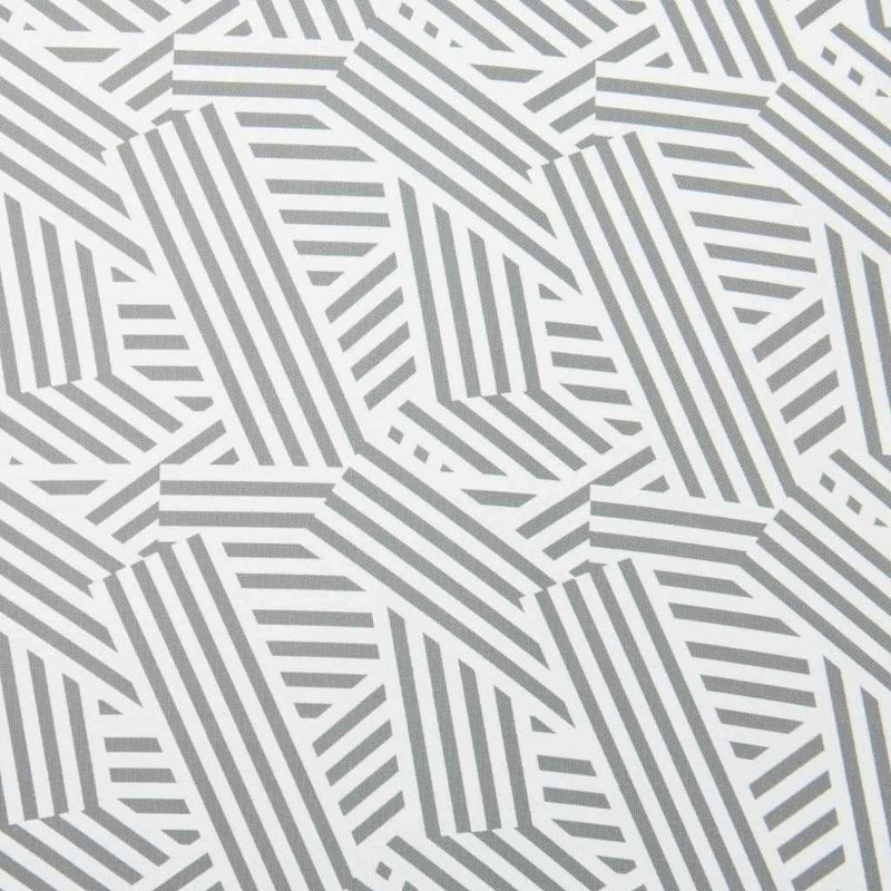 vidaXL Napernyő Szürke és Fehér Ø 160 x 195 cm Acél