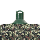 vidaXL Horgászernyő 290 x 225 cm Oxford Poliészter Terepszínű