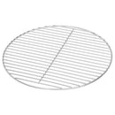 vidaXL Grillrács Ezüst 43 x 43 cm Rozsdamentes acél