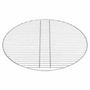 vidaXL Grillrács Ezüst 57 x 57 cm Rozsdamentes acél