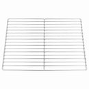 vidaXL Grill rács Ezüst 40 x 30 cm Rozsdamentes acél