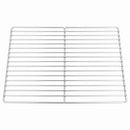 vidaXL Grill rács 40 x 30 cm Rozsdamentes Acél Ezüst