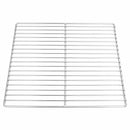 vidaXL Grill rács Ezüst 40 x 35 cm Rozsdamentes acél