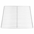 vidaXL Grill rács 40 x 35 cm Rozsdamentes Acél Ezüst
