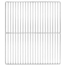 vidaXL Grill rács 45 x 40 cm Rozsdamentes Acél Ezüst
