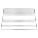 vidaXL Grill rács 47 x 32,5 cm Rozsdamentes Acél Ezüst