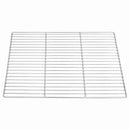 vidaXL Grill rács 60 x 40 cm Rozsdamentes Acél Ezüst