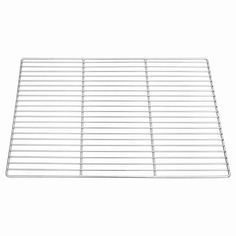 vidaXL Grill rács Ezüst 60 x 40 cm Rozsdamentes acél