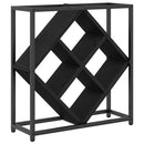 vidaXL Borágas Fekete tölgy 51 x 18 x 52,5 cm Faanyag