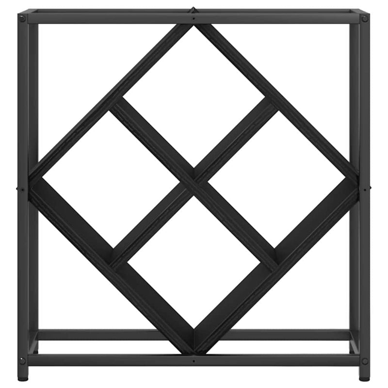 vidaXL Borágas Musta tammi 51 x 18 x 52.5 cm Faanyag
