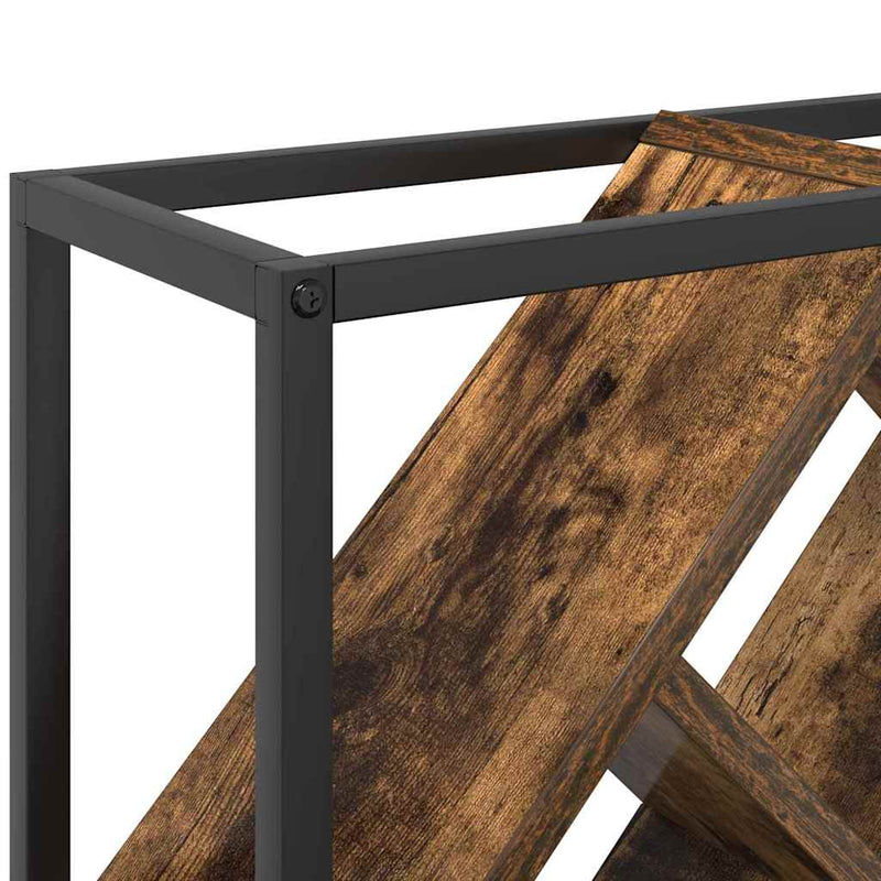 vidaXL Borágas Füstölt tölgy 51 x 18 x 52.5 cm Faanyag