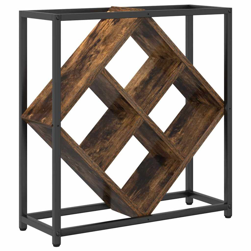 vidaXL Borágas Füstölt tölgy 51 x 18 x 52.5 cm Faanyag