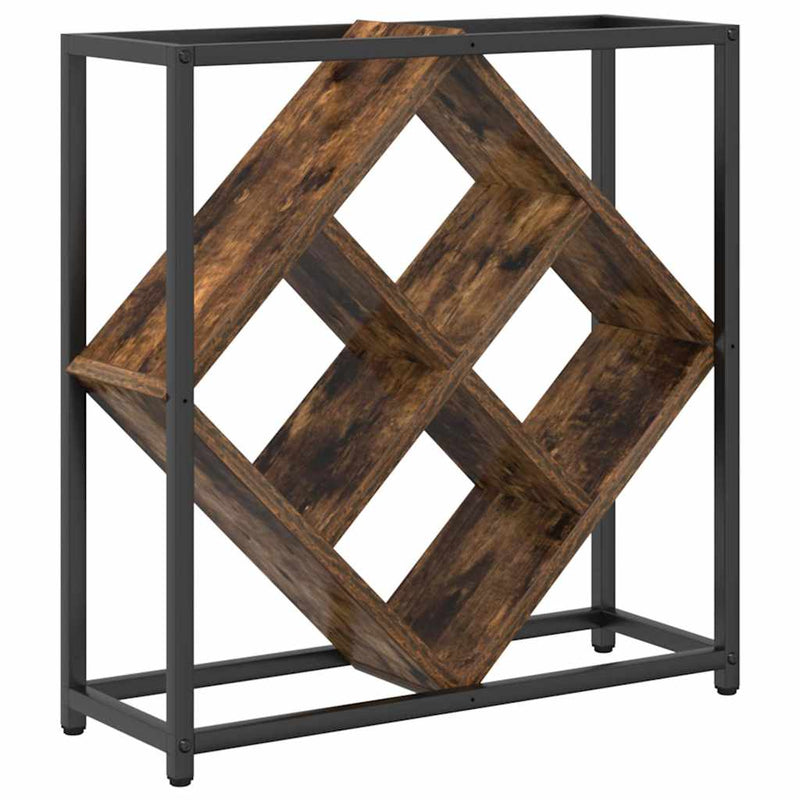 vidaXL Borágas Füstölt tölgy 51 x 18 x 52.5 cm Faanyag