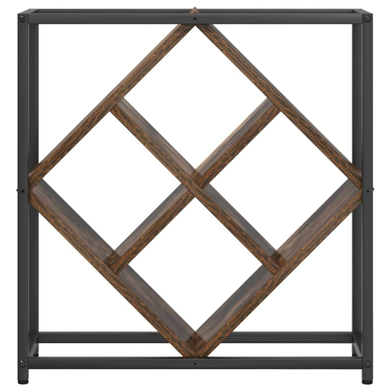 vidaXL Borágas Füstölt tölgy 51 x 18 x 52.5 cm Faanyag