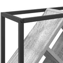 vidaXL Borágas Szürke 51 x 18 x 52,5 cm Faanyag