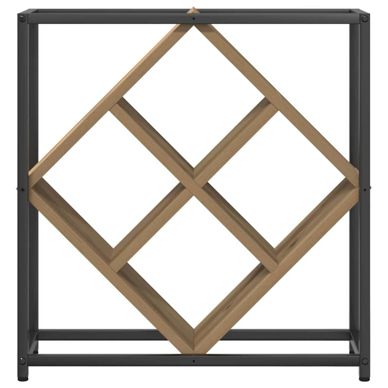 vidaXL Borágas kézműves tölgy 51 x 18 x 52,5 cm Faanyag