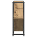 vidaXL Borágas kézműves tölgy 51 x 18 x 52,5 cm Faanyag