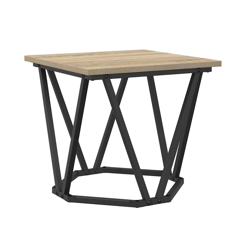 vidaXL Kisasztal készlet 2 pcs sonoma tölgy 50 x 50 x 40 cm