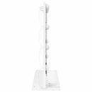 vidaXL Toalett Tükör tükörrel Fehér 60 x 55 x 18 cm Üveg és mérnöki fa