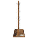 vidaXL Toalett Tükör Öreg fa 60 x 55 x 18 cm Üveg és mérnöki fa